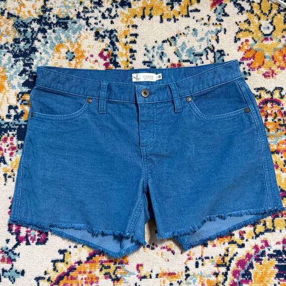 Carve Design Dogtown Corduroy Shorts Womens Size 2 Outdoors Gorpcore Beach Retro - Picture 3 of 9
